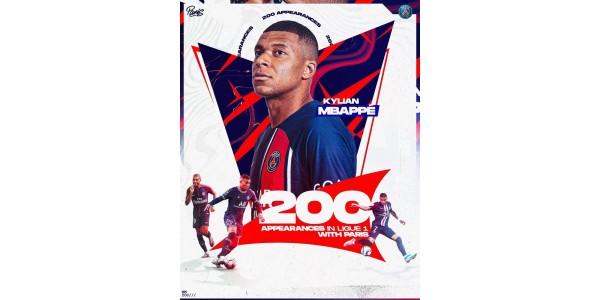 Mbappé, máximo goleador con la camiseta número 7, domina la Ligue 1